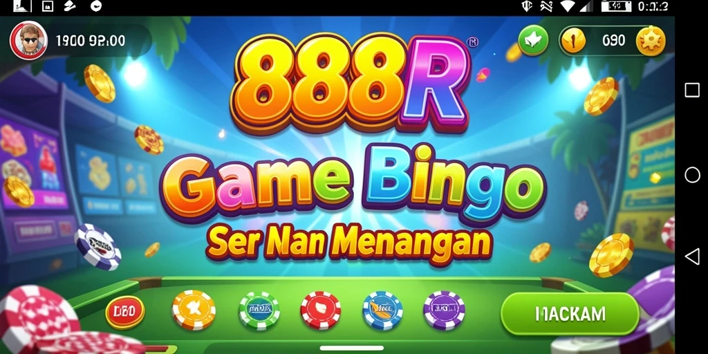 Tampilan gameplay menarik dari 888R yang penuh aksi Bingo.