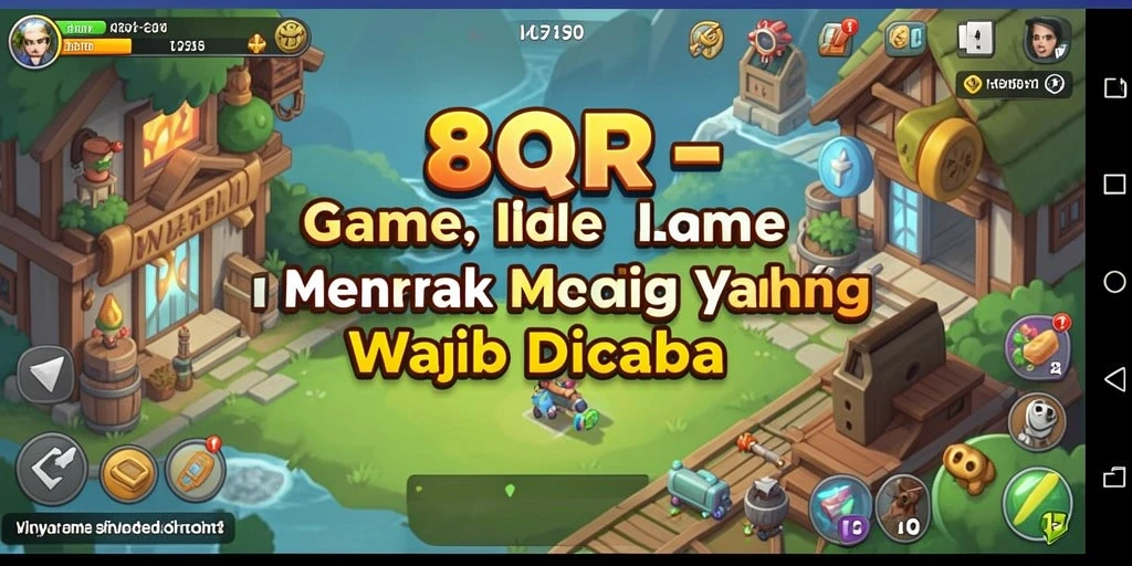 Gameplay seru 8QR dengan elemen Idle yang menarik.