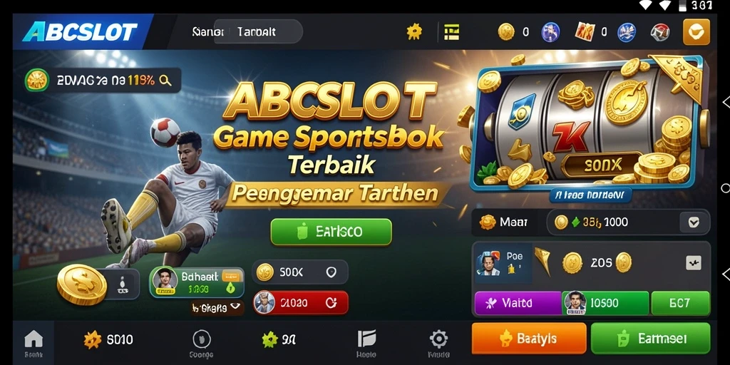 Tampilan gameplay Sportsbook yang dinamis dan mengasyikkan.