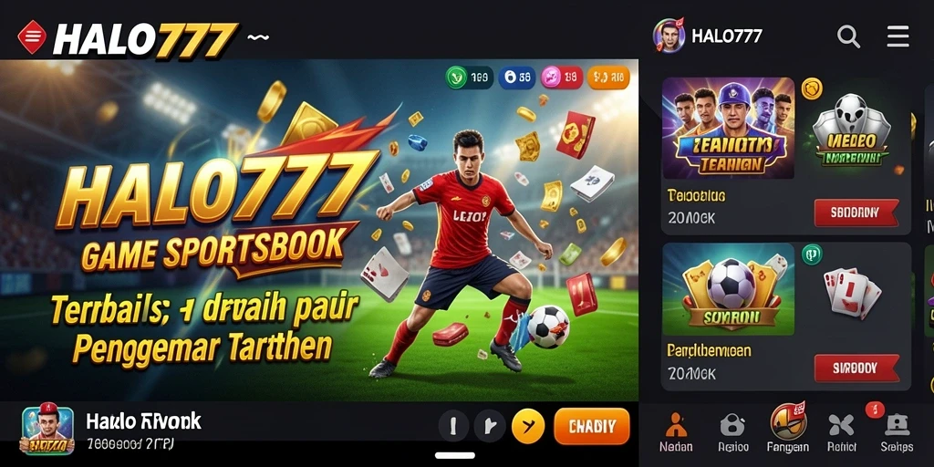 Gameplay seru dan interaktif dari HALO777 dalam kategori Sportsbook.