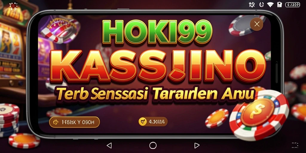 Tampilan utama gameplay HOKI99 dengan suasana Kasino yang hidup.