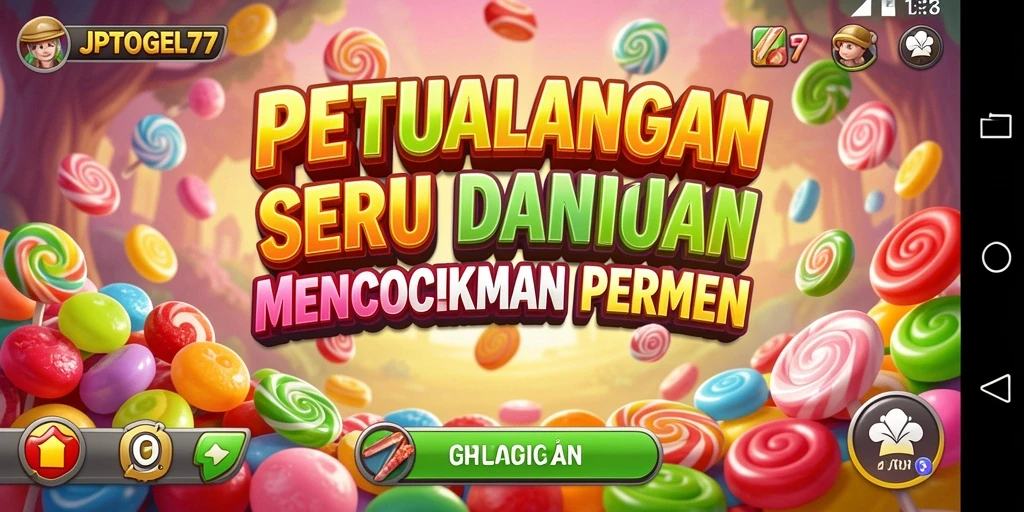 Tangkapan layar gameplay JPTOGEL77 menampilkan aksi mencocokkan permata yang seru.