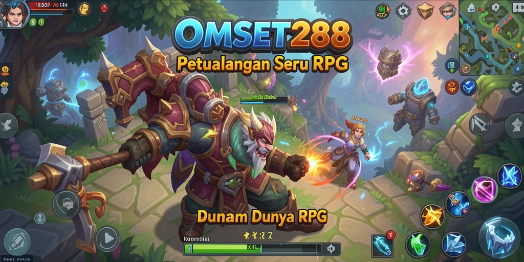 Tampilan menarik dari gameplay RPG di OMSET288 dengan petualangan mendebarkan.