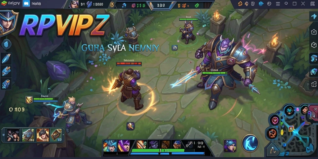 Tampilan gameplay seru di arena RPVIP2