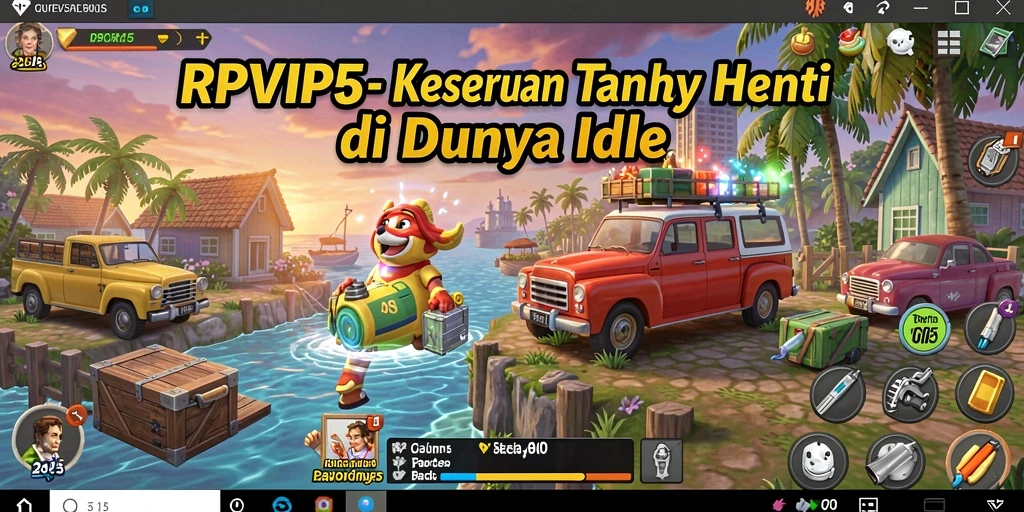 Tampilan gameplay RPVIP5 yang seru dan interaktif.