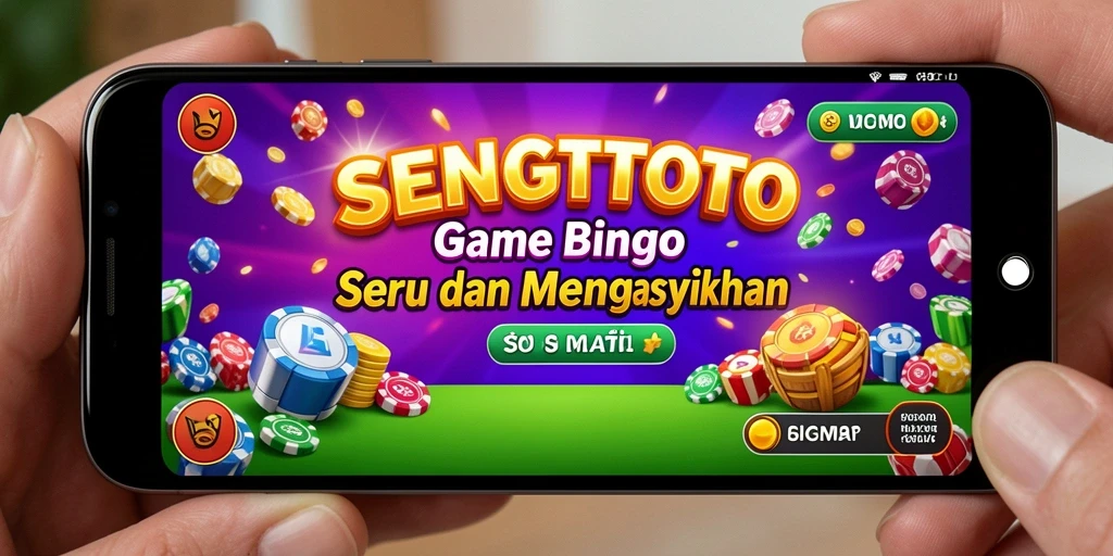 Screenshot gameplay <strong>SENGTOTO</strong> menampilkan keseruan bermain Bingo.
