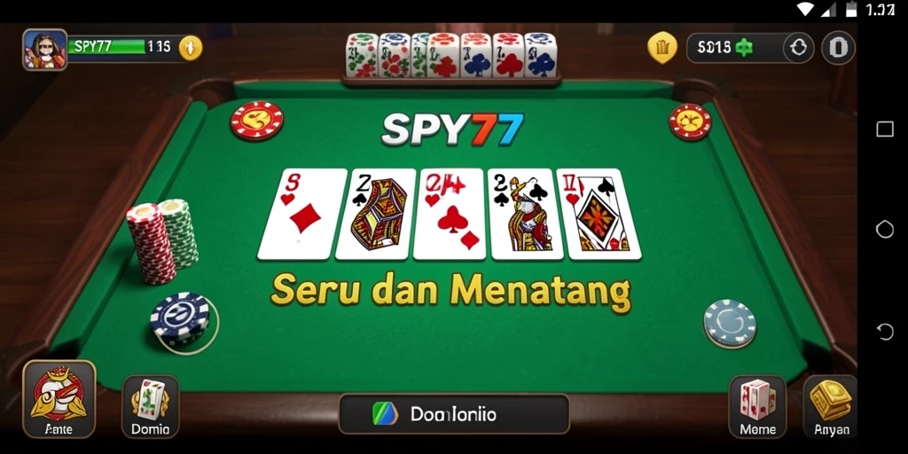 Tampilan gameplay SPY77 yang mengasyikkan dan penuh warna.