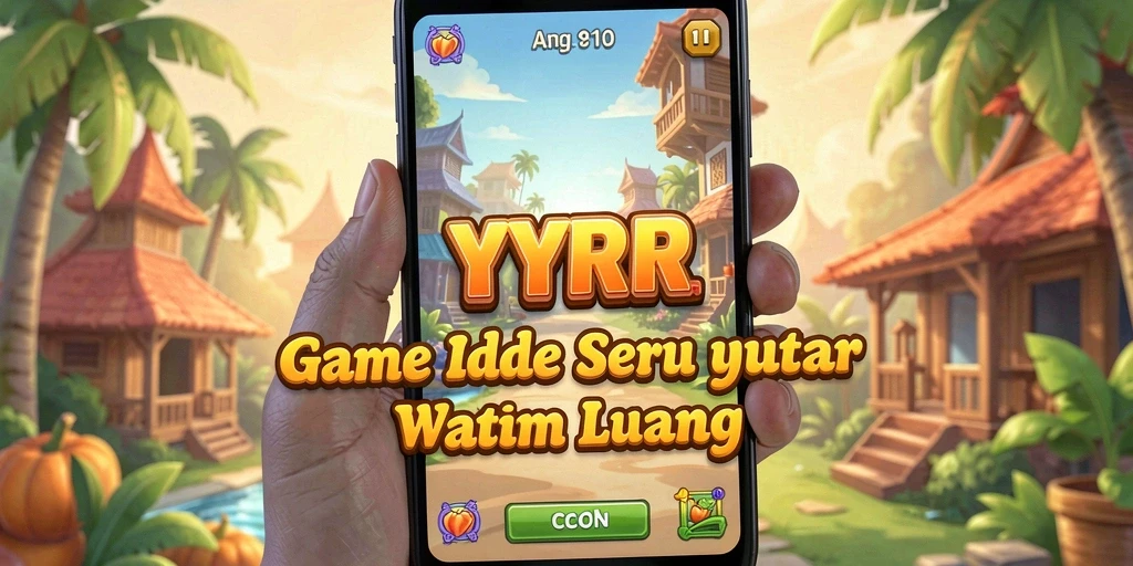 Tangkapan layar menampilkan gameplay menyenangkan dari YYRR yang santai.